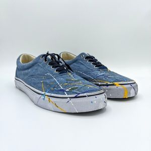 Polo Ralph Lauren Shoes Paint Splatter